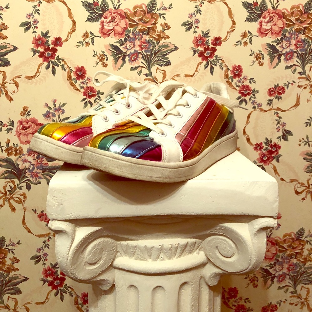 Wanted rainbow sneakers